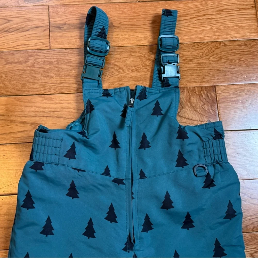 Hanna Anderson Blue/Green Tree Snowpants NWOT